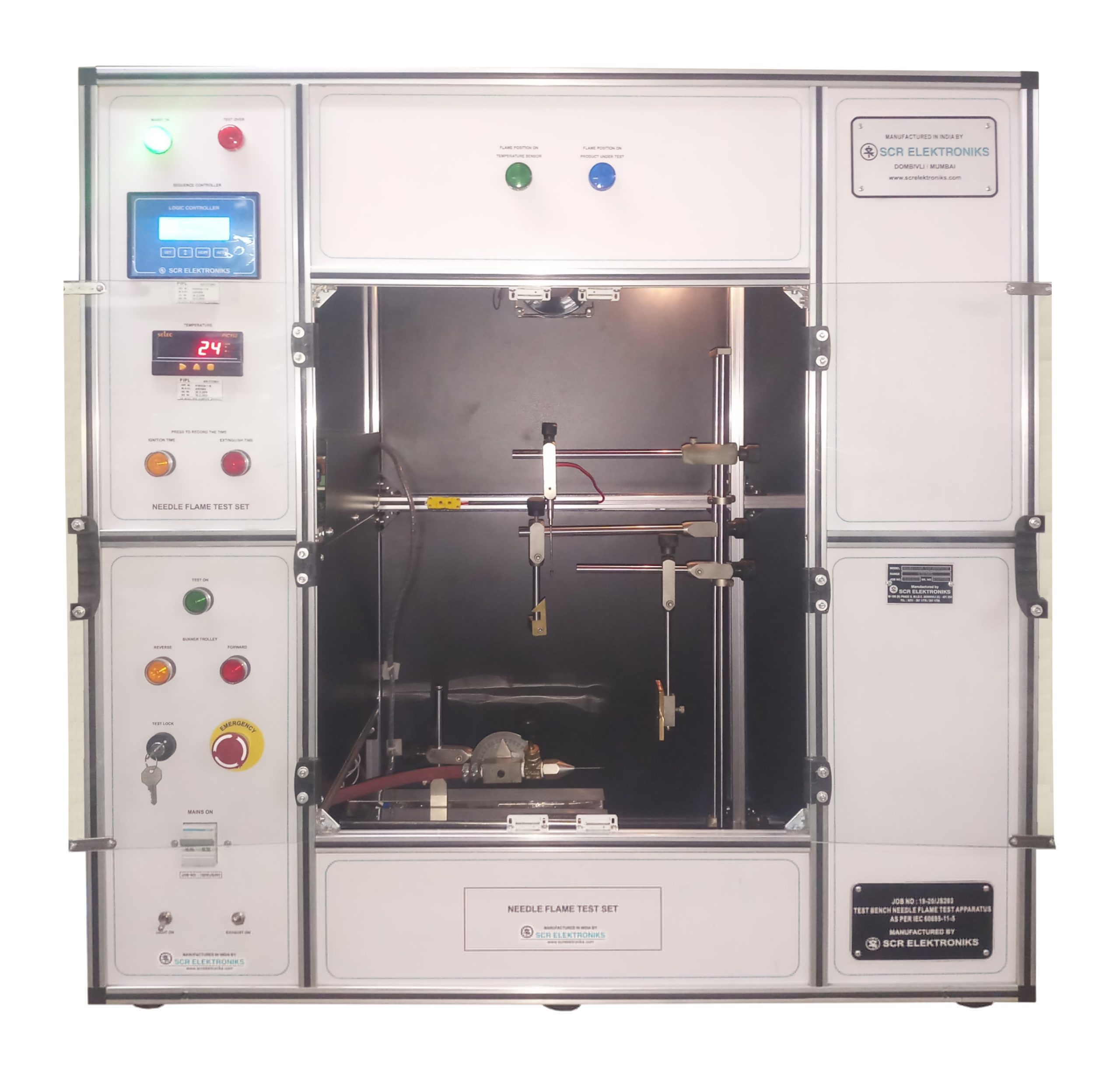 4-needle-flame-test-apparatus